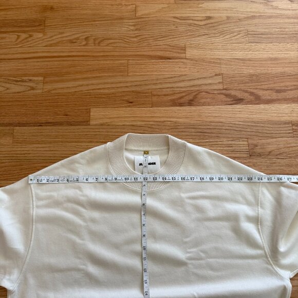 Jil Sander Boiled Merino Wool Pullover Off White - Picture 4 of 10